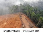 Deforestation. Aerial Photo Of...