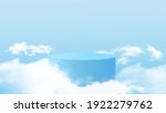 background vector 3d blue... | Shutterstock .eps vector #1922279762