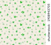 Seamless Pattern With Clover...