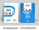 corporate book cover design... | Shutterstock .eps vector #1914492355