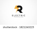 Initial Letter R For Electric...