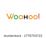 Woohoo  Sign Design Vector  Woo ...