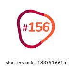number 156 image design  156... | Shutterstock .eps vector #1839916615