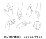 a collection of realistic... | Shutterstock .eps vector #1996279598