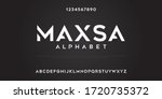 maxsa alphabet custom text... | Shutterstock .eps vector #1720735372