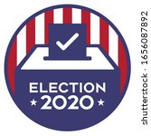Election 2020 Ballot Box Vector ...
