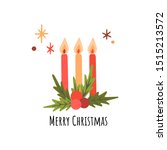 Christmas Candle Vector Image Free Vector Image In Ai And Eps Format Creative Commons License