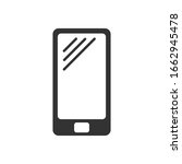smartphone icon vector symbol... | Shutterstock .eps vector #1662945478