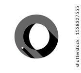 moon phase logo design vector | Shutterstock .eps vector #1538327555