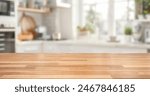 Kitchen table background  wood...