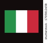 italy flag national country... | Shutterstock .eps vector #1705812658