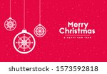 merry christmas and happy new... | Shutterstock .eps vector #1573592818