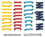 mini popular set of different... | Shutterstock .eps vector #1612552198