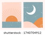 abstract contemporary aesthetic ... | Shutterstock .eps vector #1740704912
