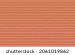 red brick wall texture... | Shutterstock .eps vector #2061019862