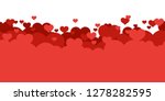 Red Hearts Background. Love....
