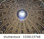 Small photo of The domes of the Pantheon and Florence duomo that the architects of St. P. looked for solutions as to how to go about building what was conceived, from the outset, as the greatest dome of Christendom