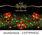 merry christmas and happy new... | Shutterstock .eps vector #1197994522