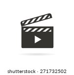 movie vector logo or icon | Shutterstock .eps vector #271732502