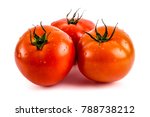 Small photo of Fresh tomatos isolationist