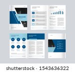 template layout design with... | Shutterstock .eps vector #1543636322