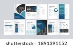 template layout design with... | Shutterstock .eps vector #1891391152