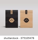 coffee bag vector art graphics