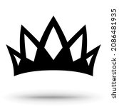 the crown icon. the crown of a... | Shutterstock .eps vector #2086481935