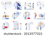 scientist characters. chemical... | Shutterstock .eps vector #2013577322
