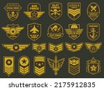 army badges. military units...