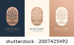 modern tree logo set design... | Shutterstock .eps vector #2007425492