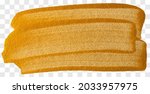 gold brush stroke golden... | Shutterstock .eps vector #2033957975