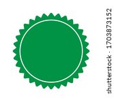green stamps vector icon... | Shutterstock .eps vector #1703873152