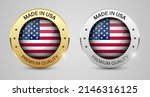 made in usa graphics and labels ... | Shutterstock .eps vector #2146316125