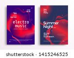 electronic music festival... | Shutterstock .eps vector #1415246525