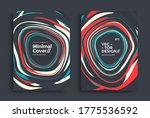 minimal posters design with... | Shutterstock .eps vector #1775536592