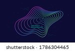 dynamic gradient line... | Shutterstock .eps vector #1786304465