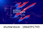 science conference concept.... | Shutterstock .eps vector #1866591745