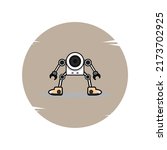cctv character mascot vector... | Shutterstock .eps vector #2173702925