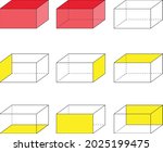Cuboid In 3d All Six Faces With ...