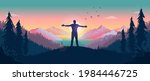 having a personal adventure  ... | Shutterstock .eps vector #1984446725