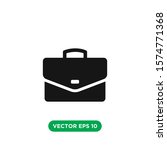 Briefcase Vector Icon Design...