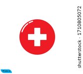 medical icon design vector... | Shutterstock .eps vector #1710805072