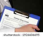 Small photo of Form 8820 Orphan Drug Credit