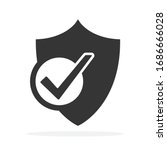 shield icon with check mark... | Shutterstock .eps vector #1686666028