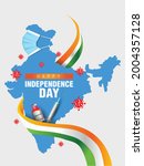 happy independence day.... | Shutterstock .eps vector #2004357128