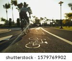 Bicycle sign  bicycle lane...