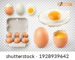vector collection of realistic... | Shutterstock .eps vector #1928939642