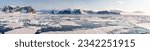 View of arctic landscape in...