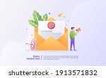 email marketing concept with... | Shutterstock .eps vector #1913571832